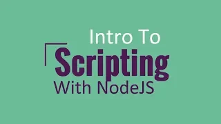 Write your first NodeJS Powershell Script