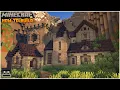 Minecraft Dwarven Mountainside Castle Tutorial