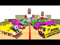 Lagu Tiny Horror School Train vs Tiny Colorful Thomas Train