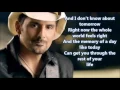 Today lyrics Brad Paisley