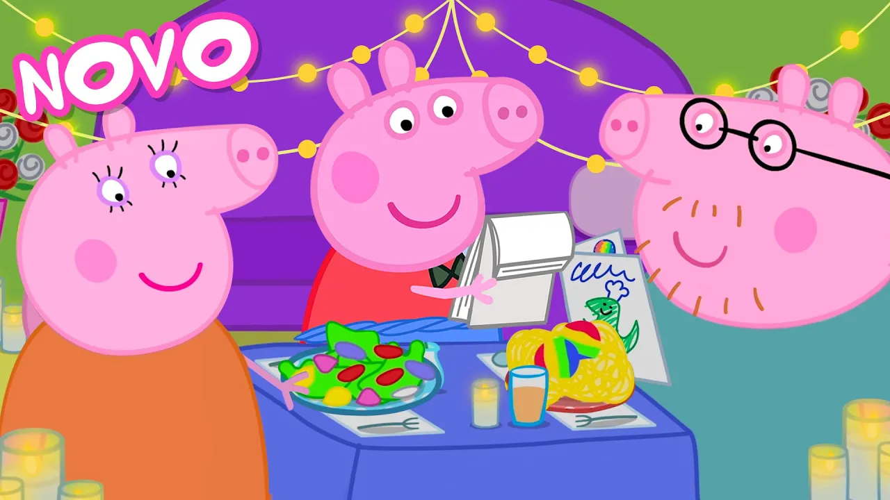 Peppa Pig Português Brasil | Restaurante de Luxo | NOVO Contos da Peppa Pig