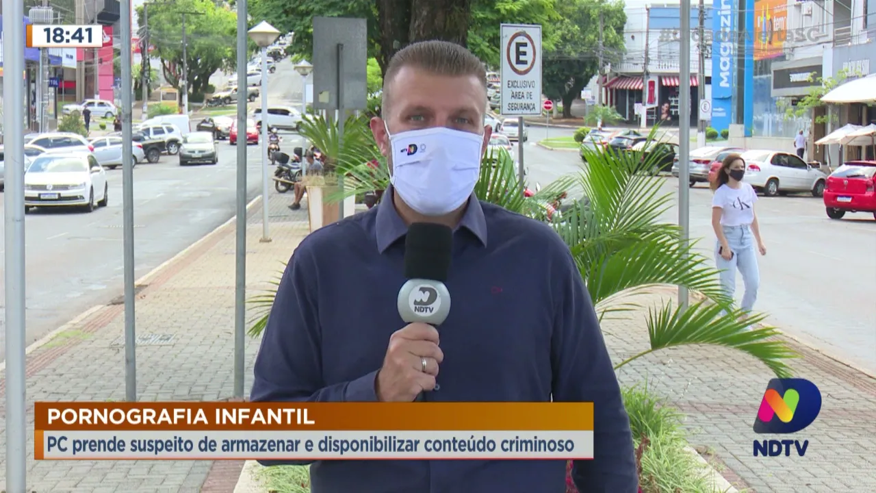 Pornografia infantil: Polícia Civil prende suspeito de armazenar e disponibilizar conteúdo