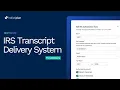 IRS Transcript Delivery for Financial Advisors