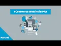 Create eCommerce Website in Php Convert HTML Template to Php Website Part-06