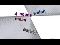 date - 4 nouns which are synonym to date sentence examples