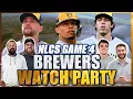LIVE NLCS Game 4 Watch Party Brewers Down 3-0 Win or Go Home ESPN Wisconsin Reactions