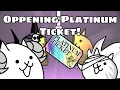 The Battle Cats - Opening Platinum Ticket