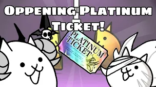 The Battle Cats - Opening Platinum Ticket