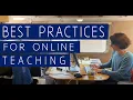Best Practices for Online Teaching A Playlist Intro