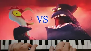 Chicken Vs KRAKEN Piano Cover 
