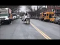 White Funeral Carriage St Judes RC Church to Canarsie Cemetery Brooklyn NY Guarino FH Feb 27 2021