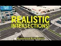 Realistic Intersections in Cities Skylines - Traffic Management Tutorial