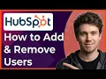How to Add and Remove Users in Hubspot 2026 New UI