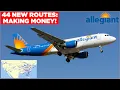 Allegiant s MASSIVE 40 Route Expansion Making MONEY