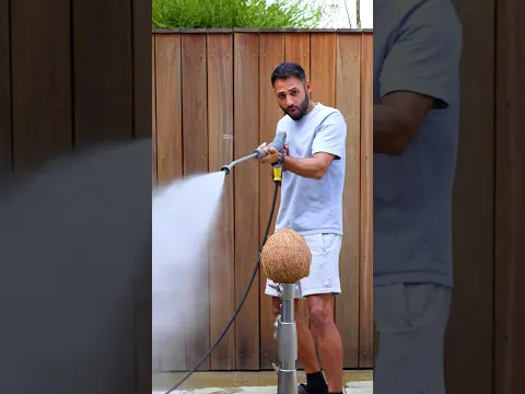 $10,000 Power Washer vs Fruit