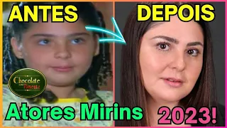 CHOCOLATE COM PIMENTA, ANTES E DEPOIS DOS ATORES MIRINS, IDADE E APARÊNCIA ATUAL (2003-2023)
