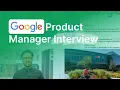 Google Product Manager Interview - Flawless Interview Answer by Google PM Teleportation Strategy