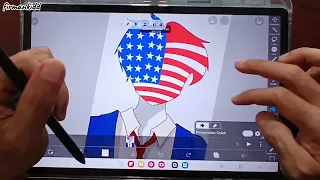 Animasi 5 Detik, Bikinnya 30 Menit?! Tutorial Countryhumans Amerika 🇺🇸