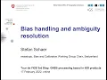 Tour de l IGS 3rd Stop Bias handling and ambiguity resolution