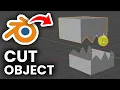 Blender How To Cut Through Objects