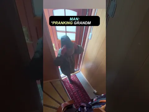 Man Pranking His Grandma 😅❤️
