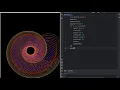 Creating Mesmerizing Turtle Graphics with Python Turtle ASMR - No Talking