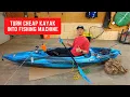 Pelican Mission 100 Sit-in Kayak Fishing Modifications