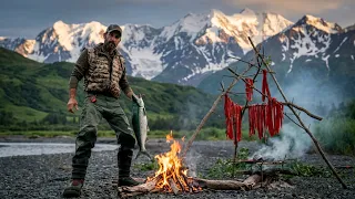 6 Days ALONE in the ALASKAN Wilderness | No FOOD, No Water!