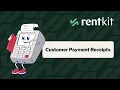 Customer Payment Receipts