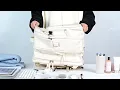Romantic Crown Mochila de Viagem Expansivel Aviao Grande Feminina Mochila Executiva