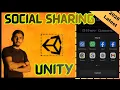 Unity Social Sharing Tutorial in 5 Minutes Android IOS Latest 2026