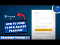 How to Login to BB and Access Pearson