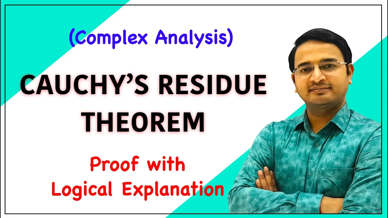 Cauchy's Residue Theorem Proof (Complex Analysis)