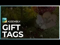 Free Gift Tag Template Made with Assembly