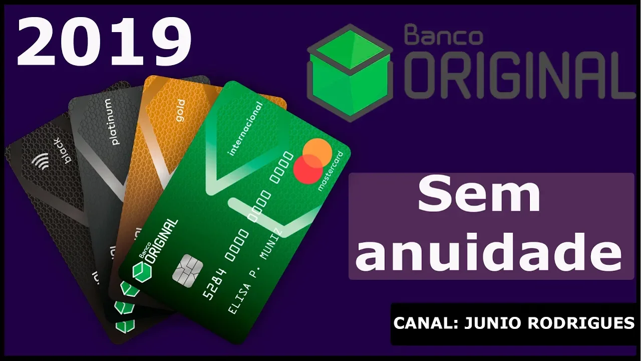 CARTÃO DE CRÉDITO BANCO ORIGINAL SEM ANUIDADE SERÁ QUE E BOM?