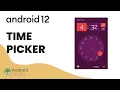 How to CREATE a TIME PICKER in your ANDROID STUDIO APP