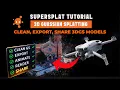 3D Gaussian Splatting How to Clean Export Share Your 3DGS Model with Clients Supersplat Guide