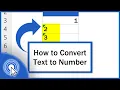 How to Convert Text to Number in Excel Three Quickest Ways