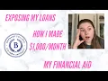 Revealing my FINANCIAL AID at BARNARD College Plus my student LOANS work-study more