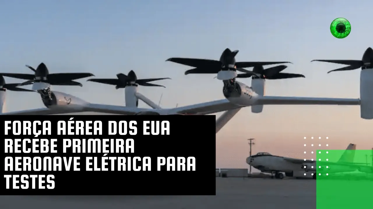 Força Aérea dos EUA recebe primeira aeronave elétrica para testes