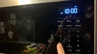 How to Set Time on Samsung SLIM Microwave ME11A7510DS
