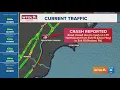 Crash closes I-75 northbound north of Monroe