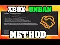 Get Unbanned on Xbox by Doing This