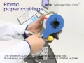 Lagu CL5500 Prijsrekenweegschaal met een label of bon