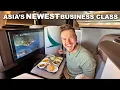 Cathay Pacific BRAND NEW Business Class This is SO Good