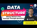 Binary Search Tree Concept Through Questions Data Structures Lec 25 Vishvadeep Sir