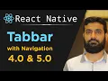 Tab navigation in React Native in Urdu React Native Bottom bar TabNavigation Urdu Hindi