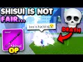 This SHISUI Combo Is Way Too BRAINDEAD For Bounty Hunting Blox Fruits