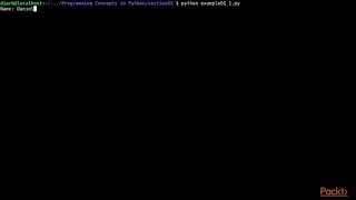 Programming Concepts in Python Conditional Statements packtpub com