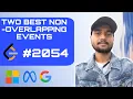 Two Best Non-Overlapping Events LeetCode 2054 Java Bruteforce Better Complete Intuition